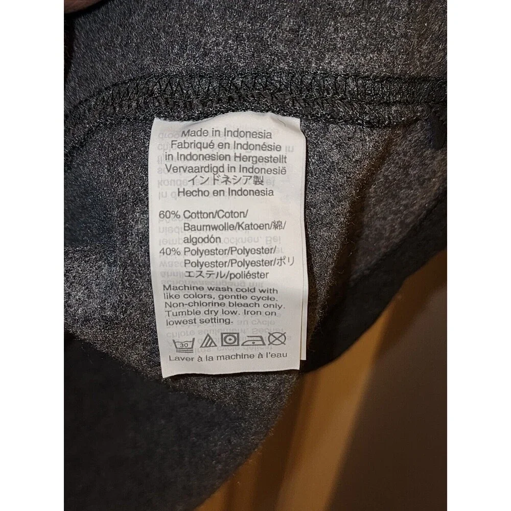 J. Crew Authentic Fleece Sweater Size M Gray